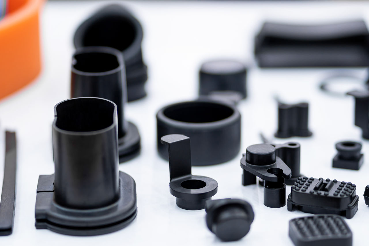 Plastic and rubber parts of automotive manufacturing