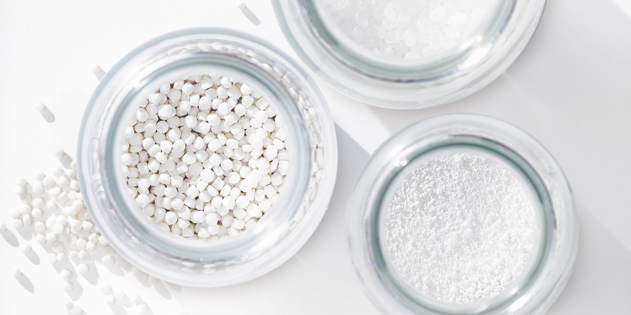 calcium carbonate in jars