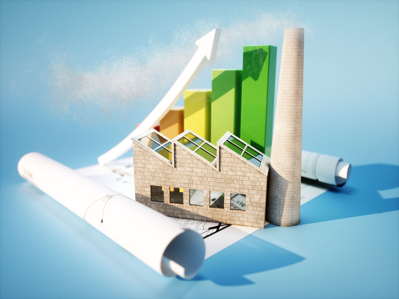 Industry growth concept; Shutterstock ID 228825397; purchase_order: CON; job: ; client: ; other: 