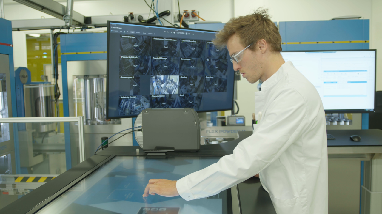 Paint formulaiton with Flex shutte Lab AI powered formulations