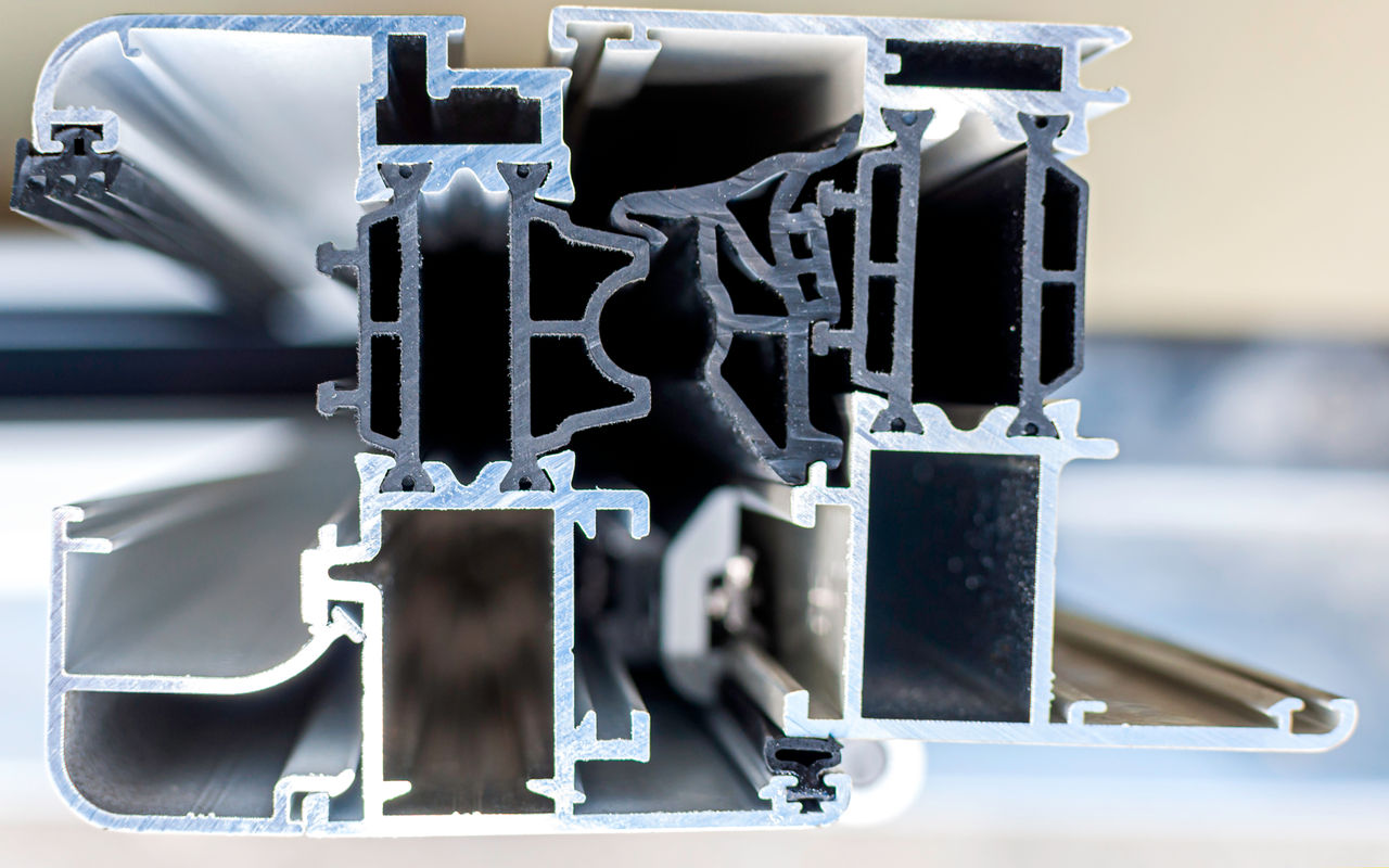 Closeup studio node vertical aluminum frame; Shutterstock ID 1815443816; purchase_order: POL_Website_Masterbatch & Compounds ; job: ; client: ; other: 